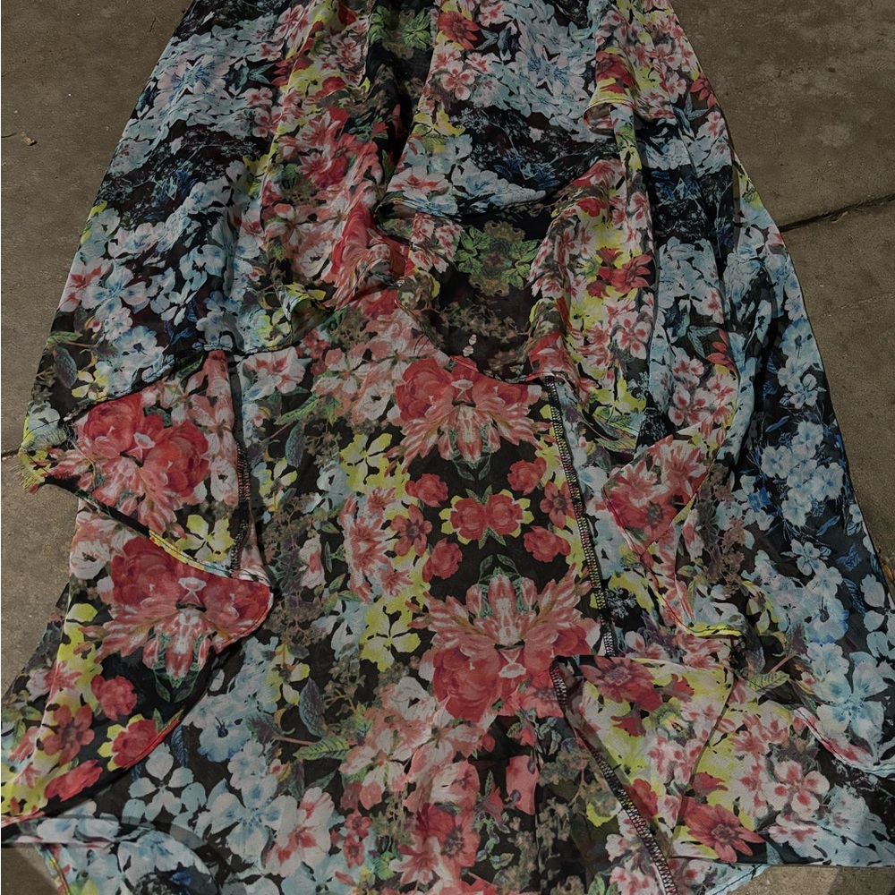 Floral Multicolor Skirt